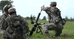 August 7, 2013 - More than 1,000 Soldiers from the New Jersey Army National Guard's 50th Infantry Brigade Combat Team conduct annual training at Fort Pickett, VA.