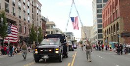 The Daffodil Festival hosted the first every all military parade in five decades on August 24, 2013 in Tacoma, Washington. Participants from all services and branches where proudly represented throughout the parade.